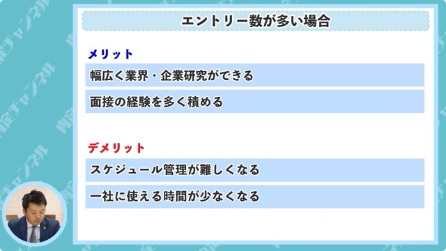 エントリー数が多い場合